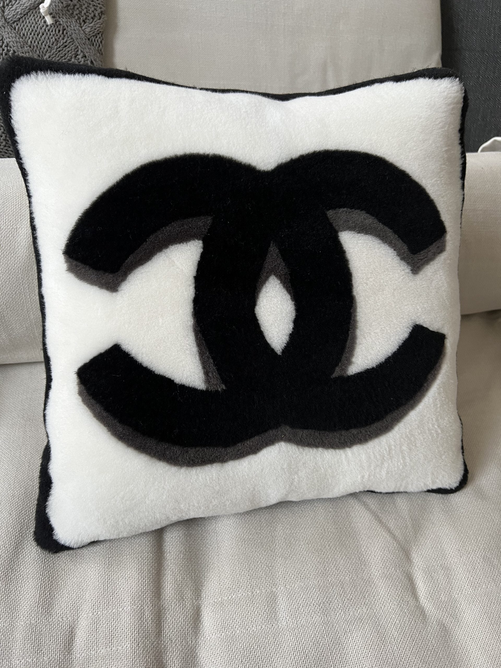 Chanel throw 2025 pillow cover